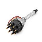 Chevy Sbc 350 Bbc 454 8020 Series Pro Billet Ready To Run Distributor  black 