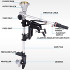 Outboard Motor Propeller Gasoline Lawn Mower Modified Bracket Four-stroke