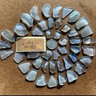 Sea Glass Blue Genuine Sea Glass Surf-tumbled From Japan
