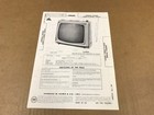 Vintage Photofact Folder -778-1 - Admiral Tv Chassis Model G310-1  G336-1