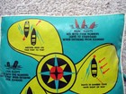 Vintage 1960s Propeller Buoy Boating Rules Life Preserver Boat Seat Cushion