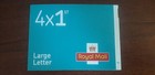 Royal Mail 1st Class Large Letter Barcode Stamps Book  Genuine   12 60 Face Value