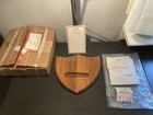 Vintage 90s Case Xx Collectors Club Walnut Wall Mount Knife Plaque Fits 5299 1 2
