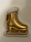 Vintage Estee Lauder Pleasures Solid Perfume Compact Ice Skates 2000 Nib