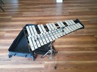Pearl Xylophone Bell Kit With Mallets  Stand  And Rolling Bag