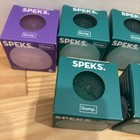7 New Unopened Speks Gump The Memory Gel Stress Ball  1 Green  5 Teal  1 Purple