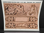 Vintage Tandy Leather Craftaid No  7658 Template Hand Belt Horse Pattern Tooling
