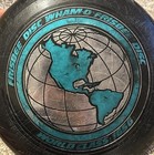 Vintage 1980 Wham-o Frisbee Disc World Class Black Blue 165g Whamo Yard Games
