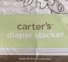 Carter   s Butterfly Flower Collection Diaper Stacker About 12    X 8 75    X 26 5   