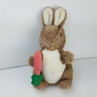 Vintage 12  Eden Peter Rabbit Plush Easter Bunny With Carrot Beatrix Potter Euc