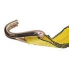2 In  X 27 Ft  Heavy-duty Ratchet Tie-down Trailer Strap  10 000 Lbs  