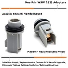 Oe-spec W5w 168 194 Side Marker Light Bulb Plug Adapter Sockets For Honda acura