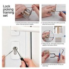 30pcs Broken Key Extractor Kit Lock Removal Tool Set Hooks Needles For Locksmith