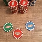122 Piece Las Vegas Nevada Casino Poker Chips