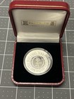 2000 Pobjoy Mint Isle Of Man Millennium Proof Sterling Silver 1 Crown Coin