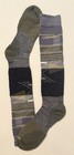Smartwool Men Snowboard Targeted Cushion Broken Lines Calf Socks  Size Xl