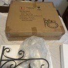 Double Sided Iron Wall Clock Pier  One Imports  Front Door Decor