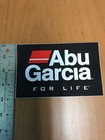Large Abu Garcia For Life Fishing Sticker - 6 X 4 Inch