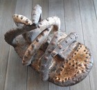 Old Worn Authentic Dan Bete Guere Gela African Spider Mask   boston Primitive 