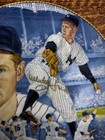 1990 Gartlan Whitey Ford Autographed Plate 10-1 4  New York Yankees Hof Mlb