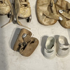 Large Lot Doll Shoes Various Sizes And Styles 1 Pr Skates Some Antique
