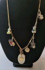 Webkinz 26  Necklace 9 Charms  Pup  Kitty monkey  Soccer  Panda  Locket  Queen 