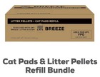 Purina Tidy Cats Breeze Cat Litter Extra Strength Refill Bundle
