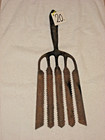 Antique Danish Eel Spear   Fish Spear  Hand Forged Iron  Denmark  5 Prong   20