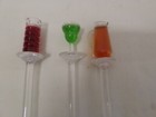 Vintage Lot Of 12 Plastic 8  Cocktail Stirrers Swizzle Sticks Barware Mcm