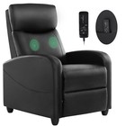 Adjustable Home Recliner Massage Reclining Comfortable Fabric Recliner Sofa