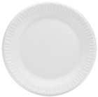 Dart 7pwcr 7  White Foam Plates Non-laminated Disposable Heavy Duty 1000ct Bulk