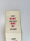 Postage Stamp Vending Machine Sticker Decal 8 Cent Rare Vintage Set Of 2 1971