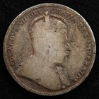 Canada 25 Cents 1908  Coin  Silver  Inv f429