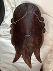 Chinese Hand Carved Hardwood Mask Longevity Sage Shou