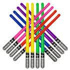 Inflatable Army Pack Of 12 Party Weight Inflatable Lightsaber- 2 Pink  2 Red    
