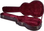 Crossrock 4 4 Full Size Classical Guitar Case  Arch-top Vintage Brown Hardshell