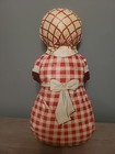 Vintage 1949  syrup Lady  Vinyl Rag Doll Ad Character 