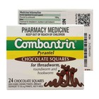 Combantrin Chocolate Squares - 24 Pack - Made In Australia - Exp  11 2028