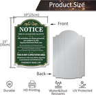 Equine Liability Sign 2 Pack  10 X 14 Inches Rust Free Aluminum Horse Barn Stabl