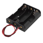 10pcs Battery Holder Case Box With 4  Wire Leads For 3x Series Aa Batteries 4 5v