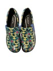Klogs Footwear Naples Black W  Geometric Pattern Nursing Shoes Women s Size 7 5