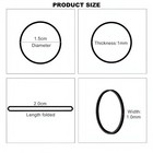 Jianyi 1200 Pack Mini Rubber Bands  Soft Elastic Bands Small Tiny Hair Ties F   