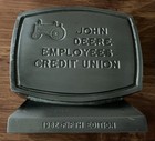 Vintage John Deere Employees Credit Union 1982 Fifth Edition Metal Bank