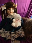 Clara Haunted Doll - Positive Energ Child Spirit Sweet Calming Energy With Bear