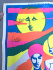 Vintage 1968 The Yardbirds Jimmy Page Jim Salzer Santa Barbara Concert Poster