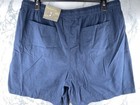 Style   Co Womens Size Xxl Pull-on Mid Rise Shorts Drawstring Industrial Blue