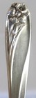 1950s 1847 Rogers Bros Is Daffodil Silverplate 4 1 4  Straight Handle Baby Spoon