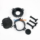 Dental Laboratory Black Polycarbonate Microwave Denture Lab Polimerization Flask