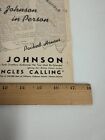 Vintage Osa Johnson Emphera Advertisement 1940 Western Union Telegram