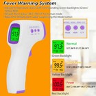 Medical Non-contact Body Forehead Ir Infrared Digital Lcd Thermometer Adult Baby